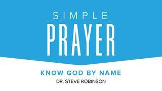 Know God by Name 耶利米书 30:18-24 当代译本