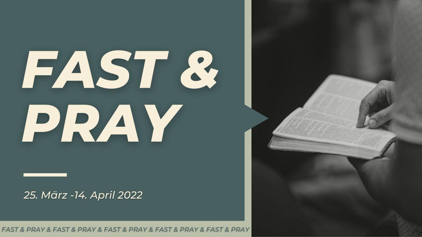 Fast and Pray 2022 - Das Vater Unser 2. Mose 16:16 Lutherbibel 1912