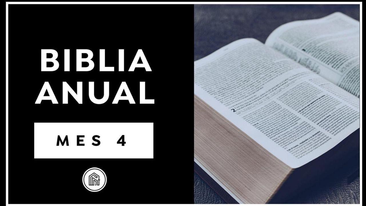 Biblia Anual (Mes 4)