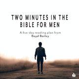 Two Minutes in the Bible for Men