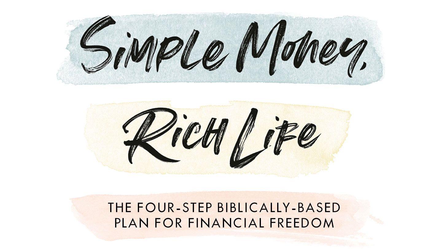 Simple Money, Rich Life MALAKI 3:10 AMÜSA BAIBEL (BSI)