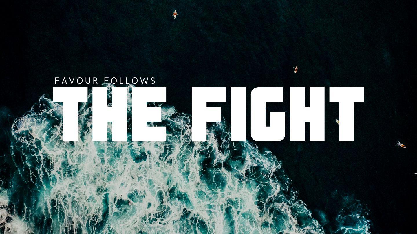 Favour Follows the Fight 1 Samuel 17:8-54 New Living Translation