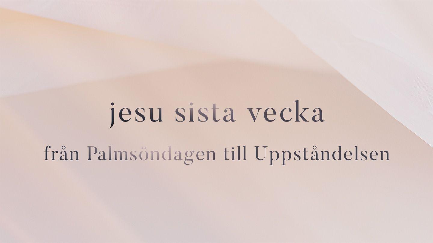 Jesu Sista Vecka البشارة كما دوّنها لوقا 34:23 الترجمة العربية المشتركة