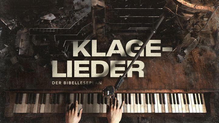 Klagelieder - Der Bibelleseplan