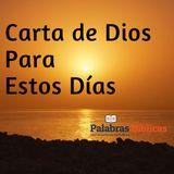 Carta De Dios Para Estos Días