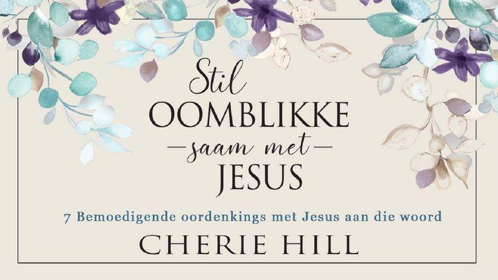 Stil Oomblikke Saam Met Jesus