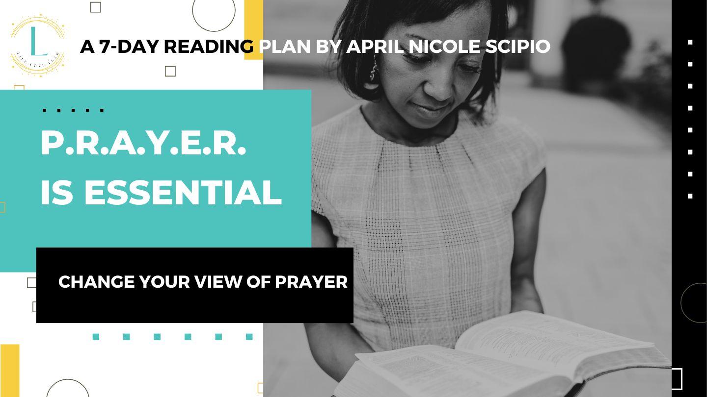 P.R.A.Y.E.R. is Essential Isaiah 1:19-20 English Standard Version Revision 2016