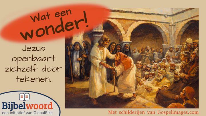 Wat Een Wonder! Jezus Openbaart Zichzelf Door Tekenen