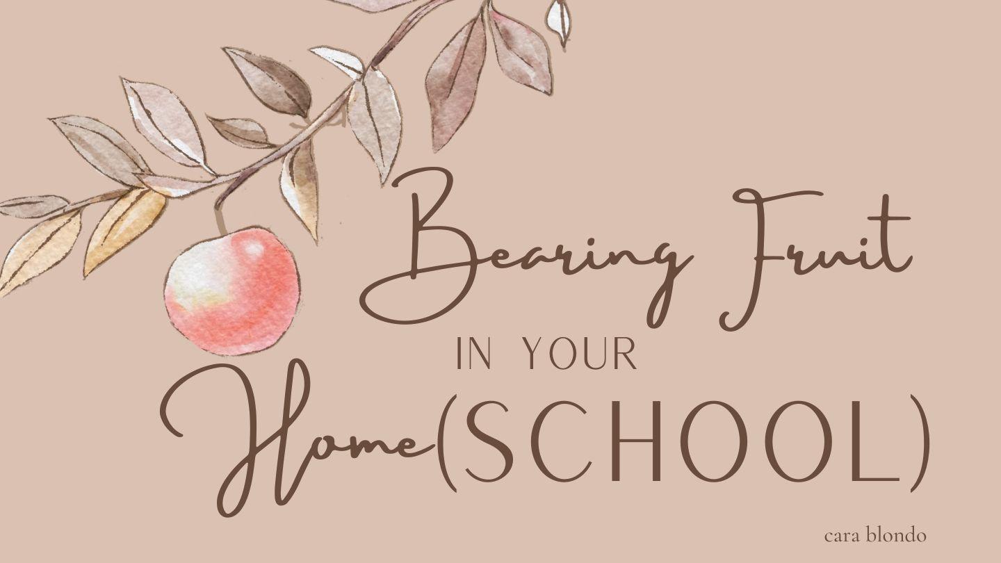 Bearing Fruit in Your Home(school) Stzꞌibꞌen Matey 13:19 Tektiteko