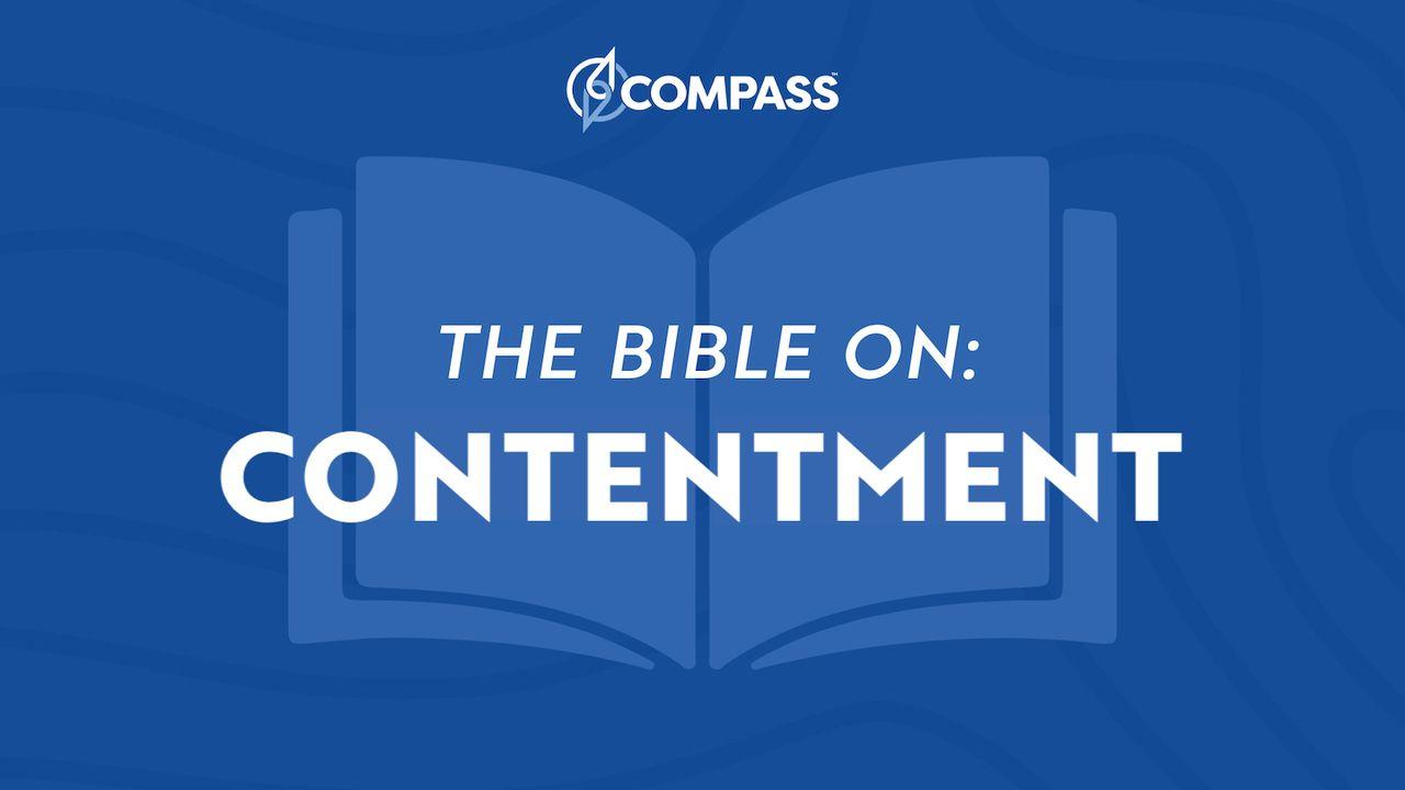 Financial Discipleship - the Bible on Contentment