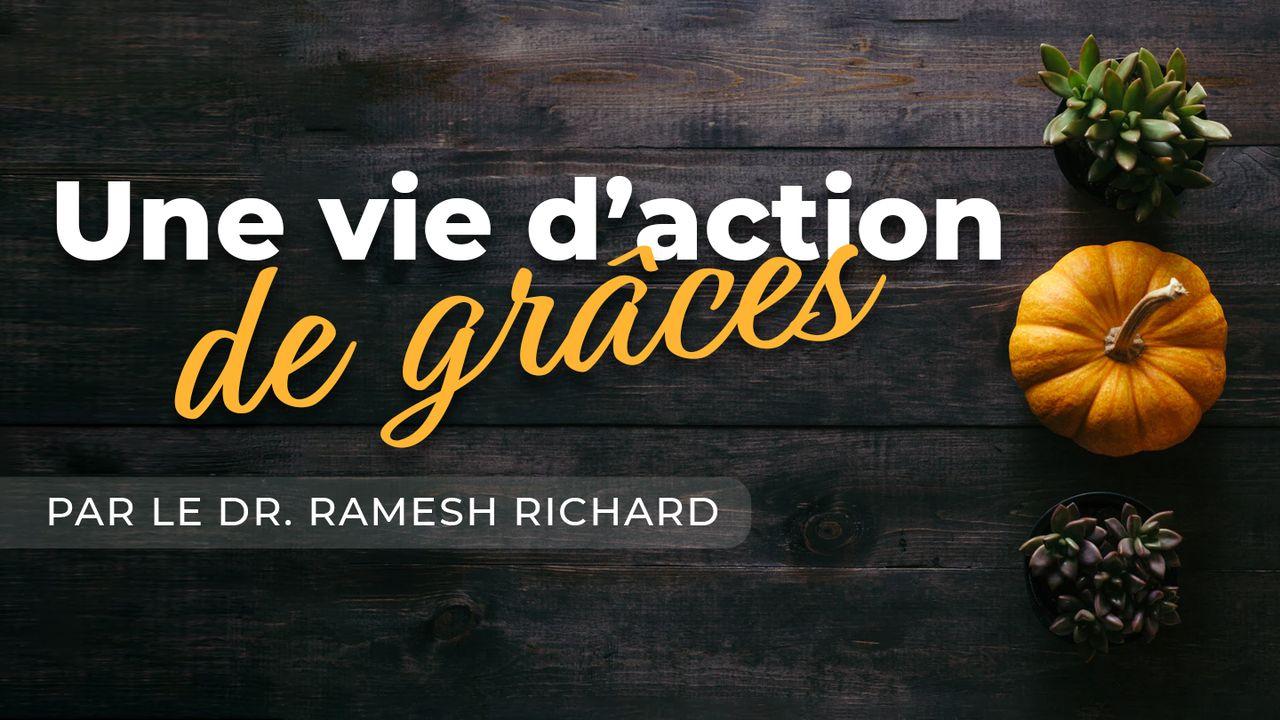 Une Vie D’action De Grâces