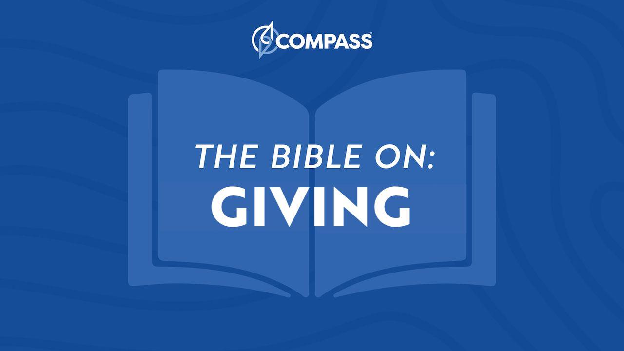 Financial Discipleship - the Bible on Giving