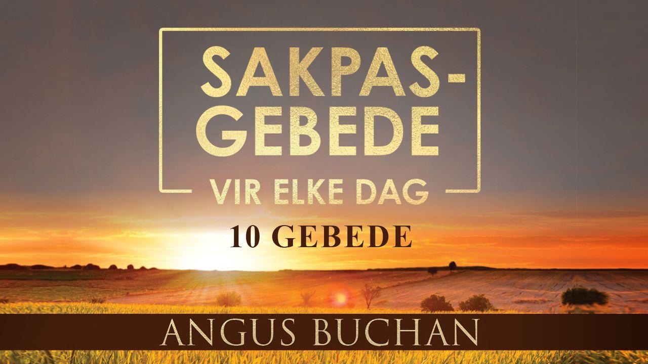 Sakpas-Gebede Vir Elke Dag