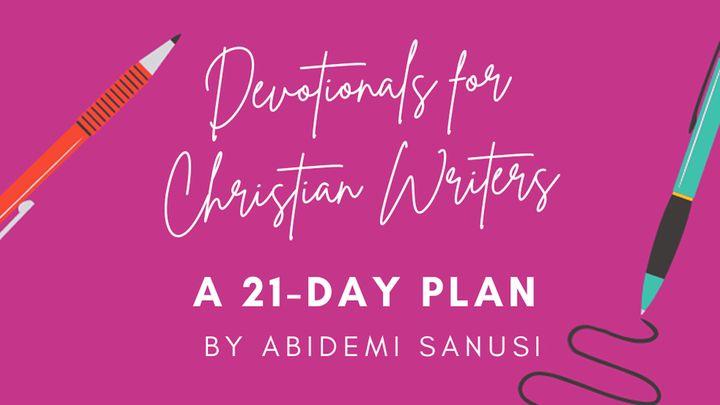 21-Day Devotional for Christian Writers