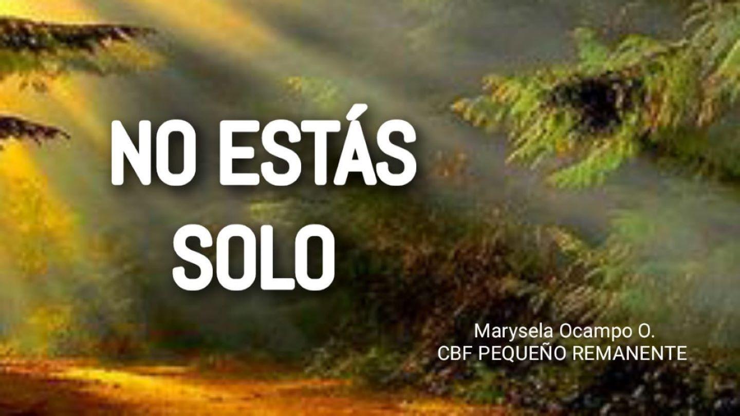 No Estás Solo Salmos 121:1-7 Reina Valera Contemporánea