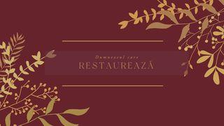 Dumnezeul Care Restaurează Locasiicha Laenai 1:45 Cana Coaunera Ere