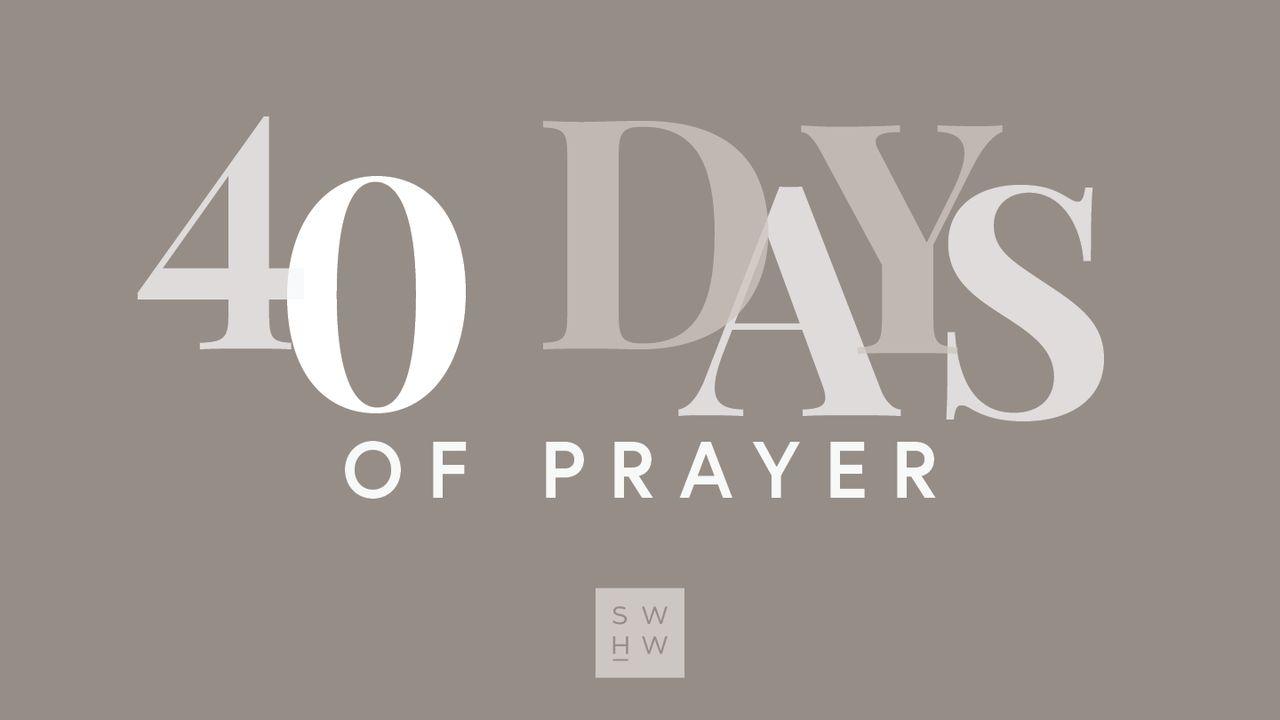 40 Days of Prayer