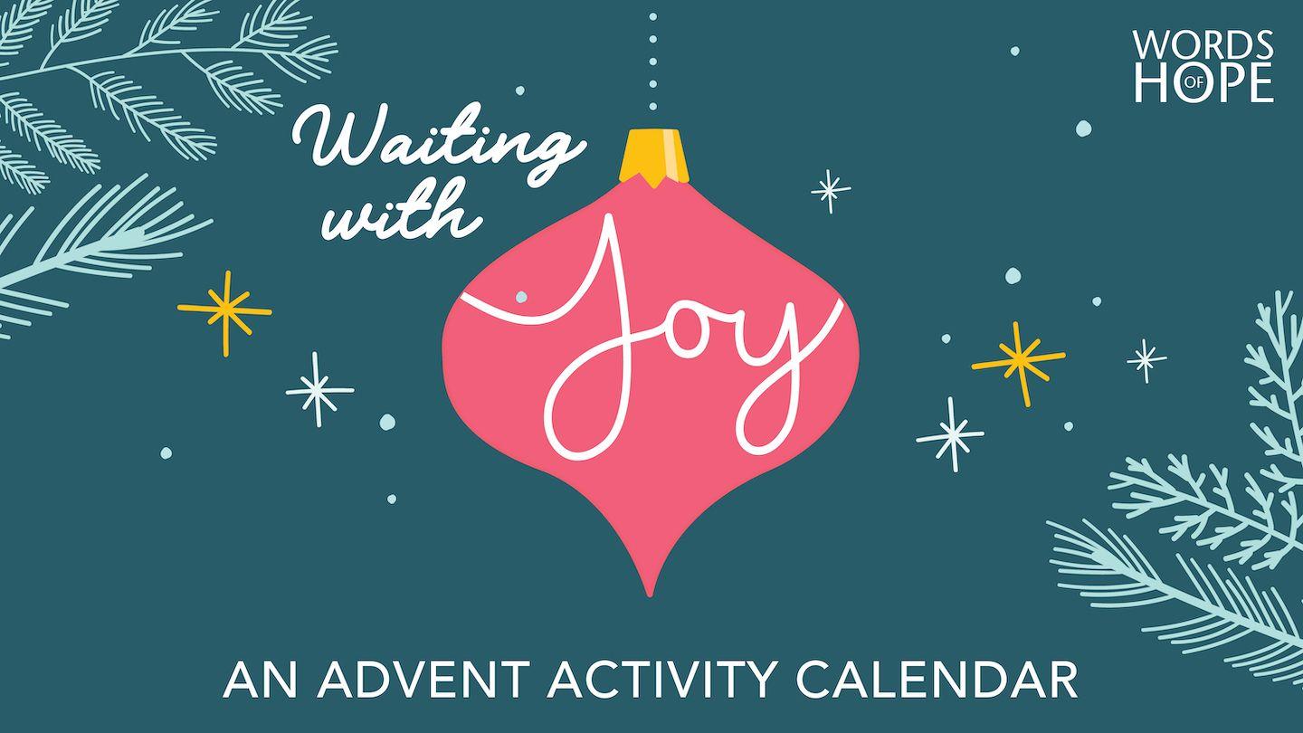 Waiting With Joy: An Advent Activity Calendar Isaías 11:1 Reina Valera Actualizada