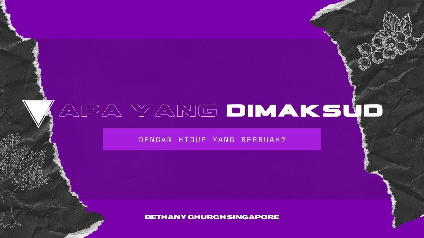 Apa Yang Dimaksud Dengan Hidup Yang Berbuah የዮ​ሐ​ንስ ወን​ጌል 15:5 የአማርኛ መጽሐፍ ቅዱስ (ሰማንያ አሃዱ)