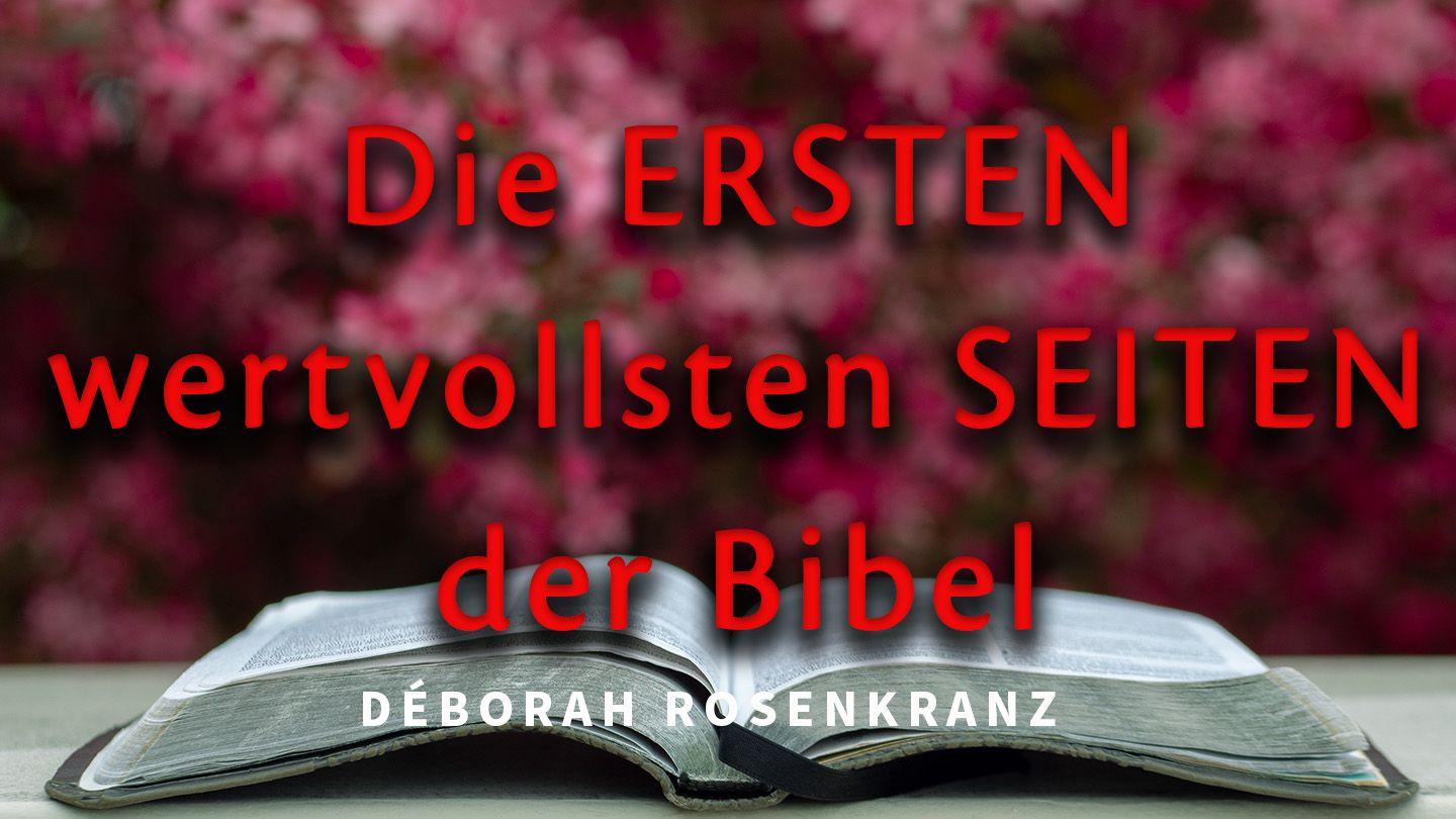 Die ERSTEN wertvollsten SEITEN der Bibel Битие 1:25 Съвременен български превод (с DC books) 2013