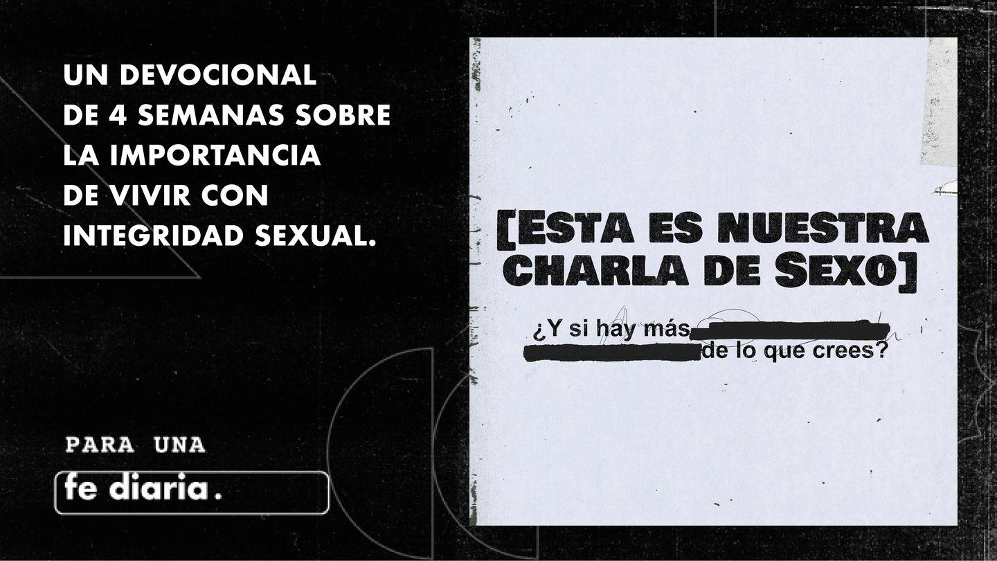 Esta es nuestra charla de Sexo
