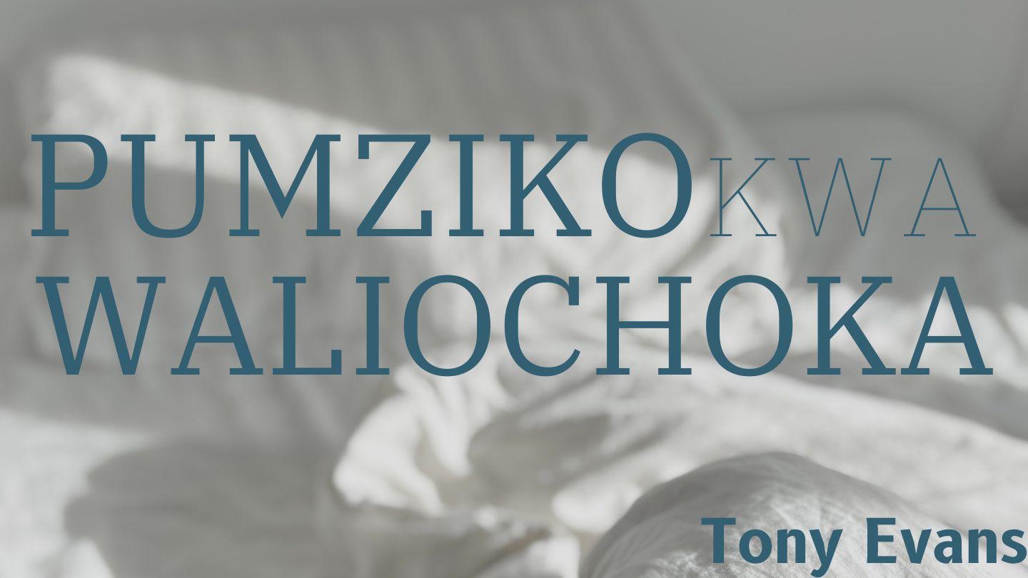 Pumziko Kwa Waliochoka Methiu 11:30 Iwo Surua Mua Wie Pha Bible