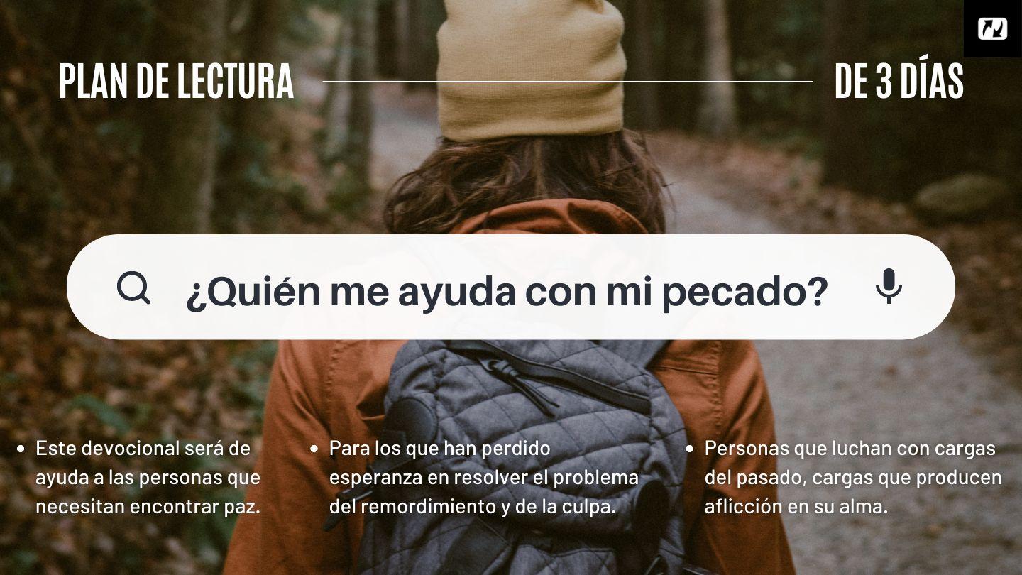¿Quién Me Ayuda Con Mi Pecado? Marcos 14:32-36 Nueva Traducción Viviente