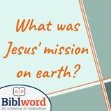 What Was Jesus' Mission on Earth?