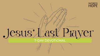 Jesus' Last Prayer John 17:6-26 New American Standard Bible - NASB 1995