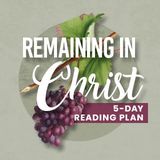 Remaining in Christ