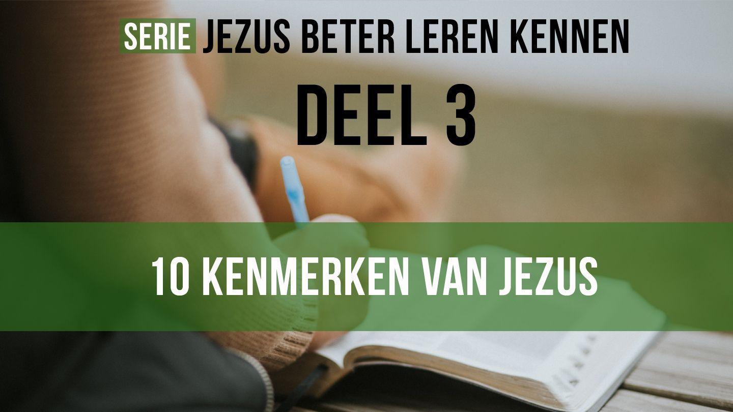 Jezus beter leren kennen - 10 Kenmerken. Deel 3 van 4 Psalmyn 2:8 Lioar ny Psalmyn 1765 (Pointed)
