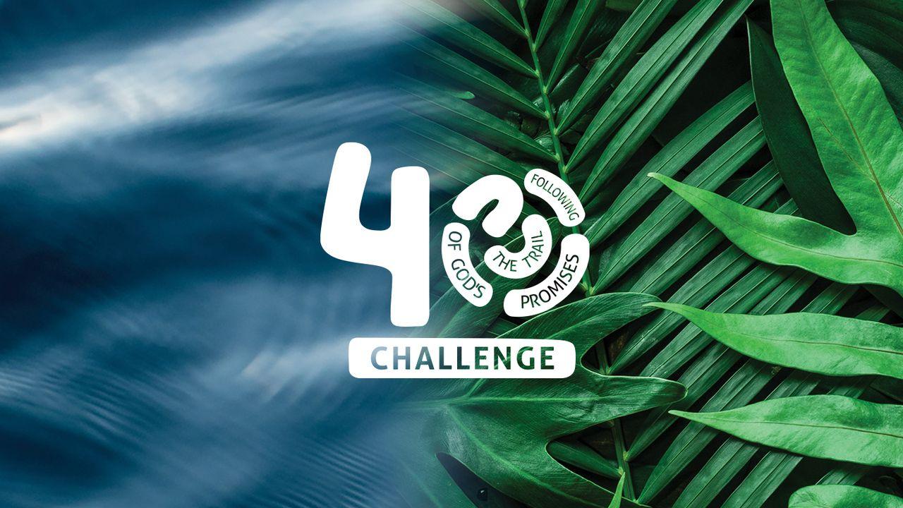 Following the Trail of God's Promises: The 40-Day Challenge