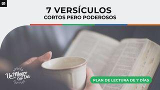 7 Versículos Cortos Pero Poderosos