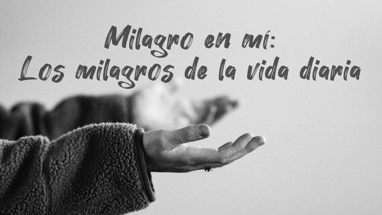 Milagro en mí: Los milagros de la vida diaria.