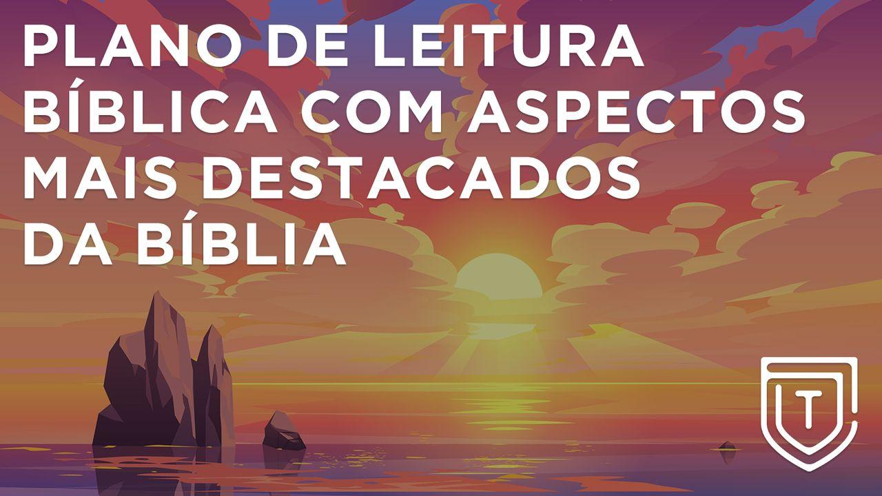 Plano de Leitura Bíblica com Aspectos Mais Destacados da Bíblia