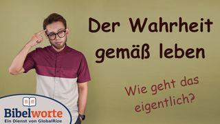 Der Wahrheit gemäß leben 1. Mosebok 3:6 Bibel 1938 - Bibelselskapet