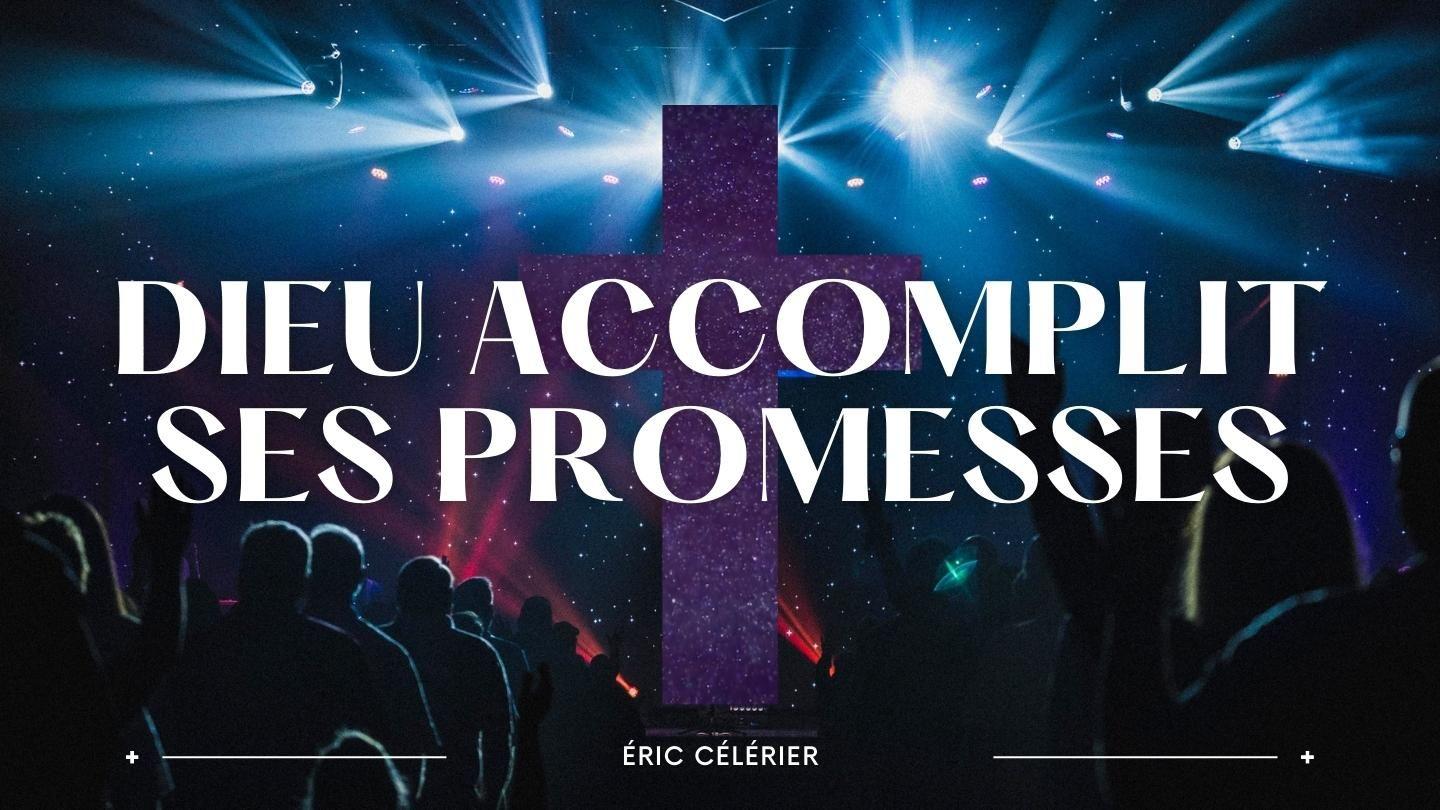 Laisse Dieu accomplir Ses promesses 1 Corinthiens 12:7-10 Parole de Vie 2017