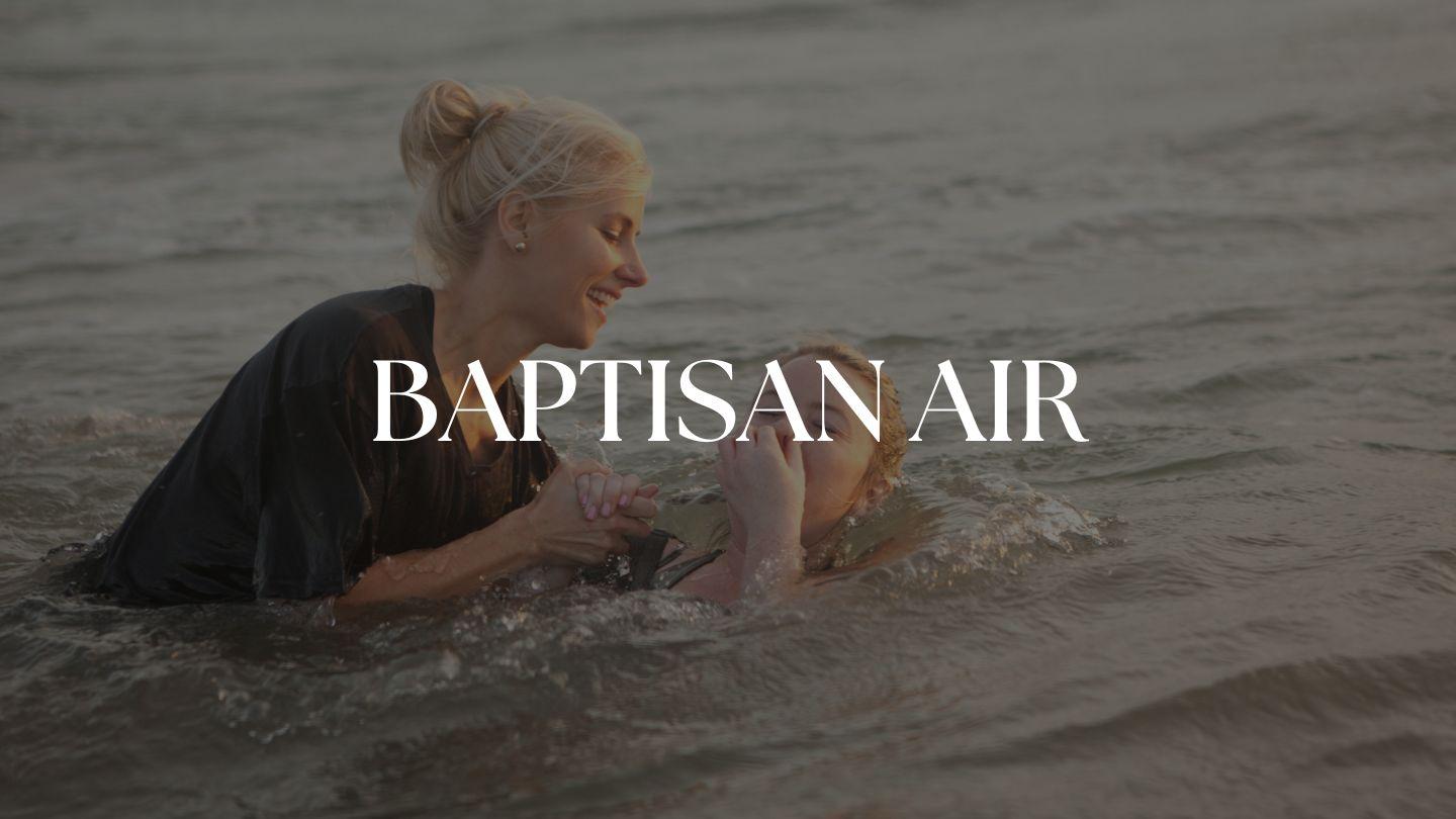 Baptisan Air - Ready Bab 3 Matyu 3:16 Kombio, Yanimoi