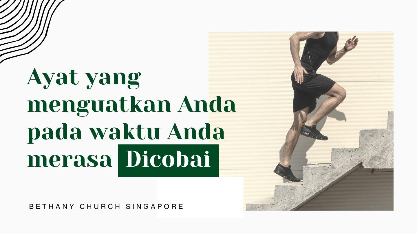 AYAT YANG MENGUATKAN PADA WAKTU ANDA MERASA DICOBAI Galatia 6:1-10 Alkitab Terjemahan Baru
