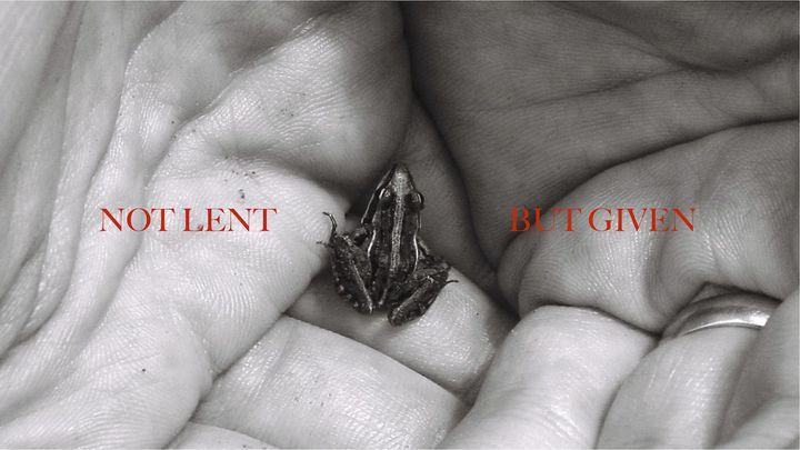 Not Lent but Given: The Here I AM