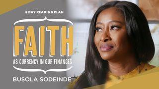 Faith as Currency in Our Finances Genesis 37:1-4 New Revised Standard Version
