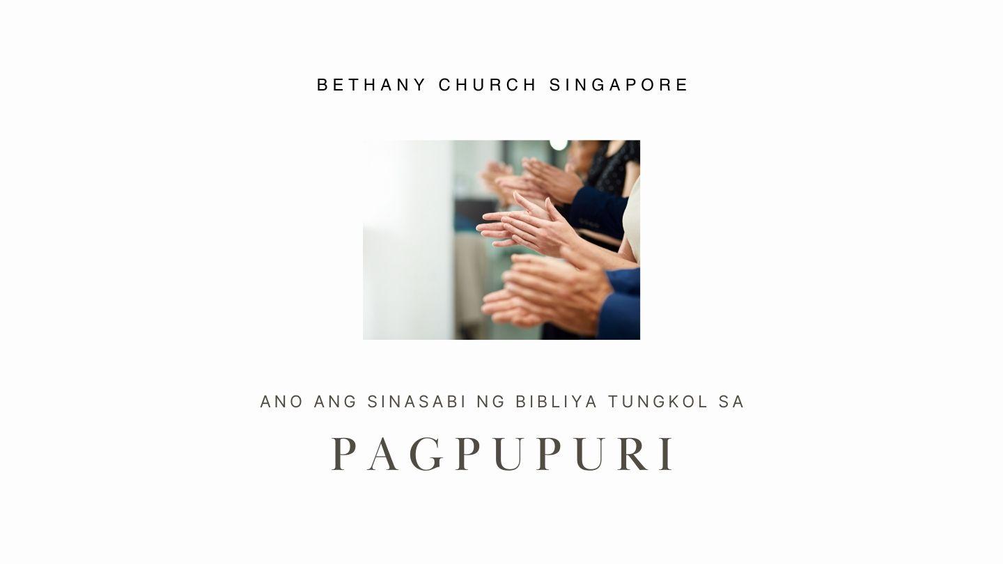 ANO ANG SINASABI NG BIBLIYA TUNGKOL SA PAGPUPURI MGA AWIT 100:1-5 Ang Biblia, 2001