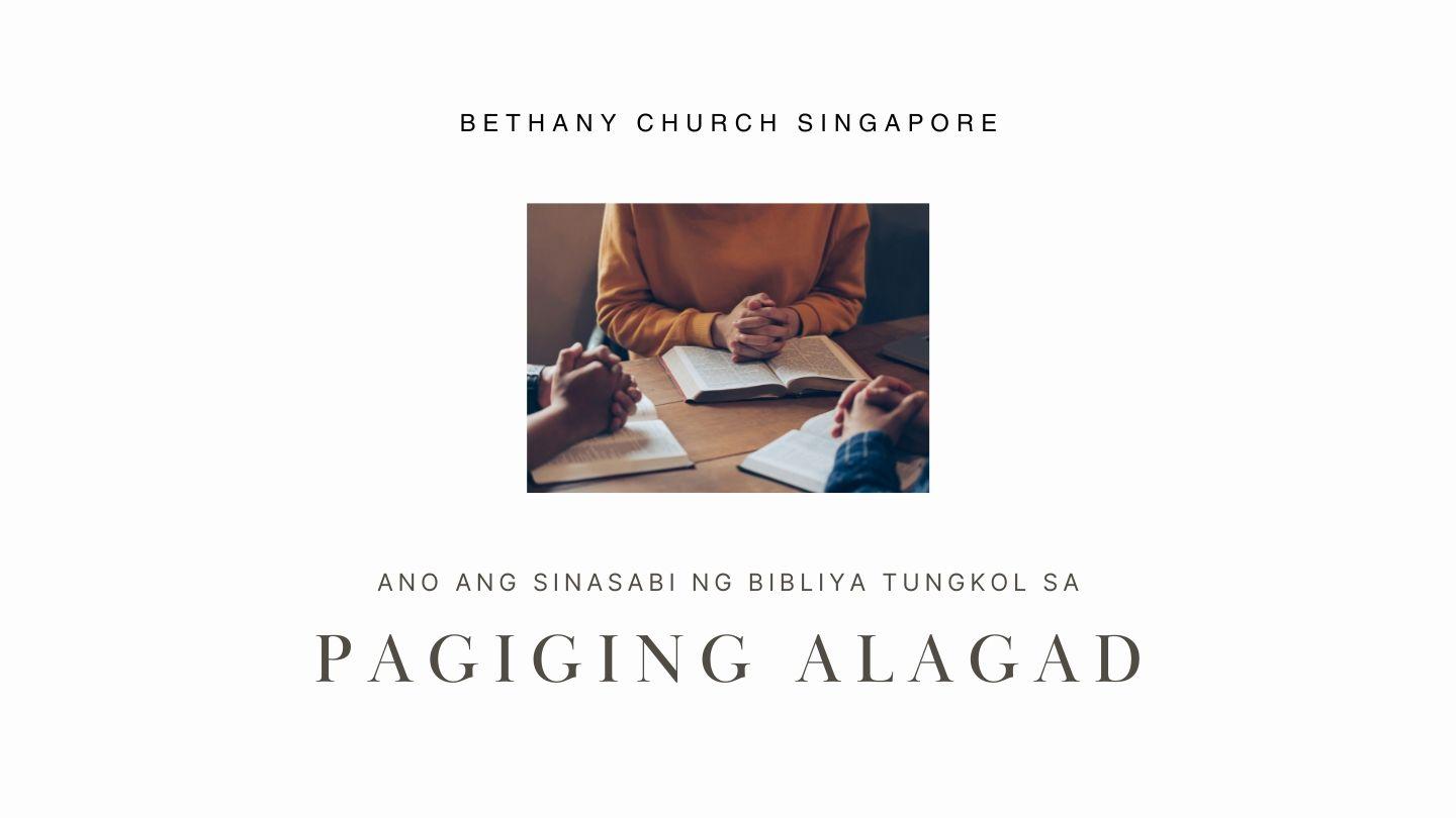 ANO ANG SINASABI NG BIBLIYA TUNGKOL SA PAGIGING ALAGAD JUAN 13:34 Ang Biblia (1905/1982)