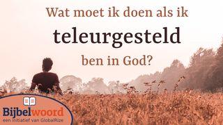 Wat moet ik doen als ik teleurgesteld ben in God? Лукъа 22:20 Сыйлы Китап Янгы Разилешивню