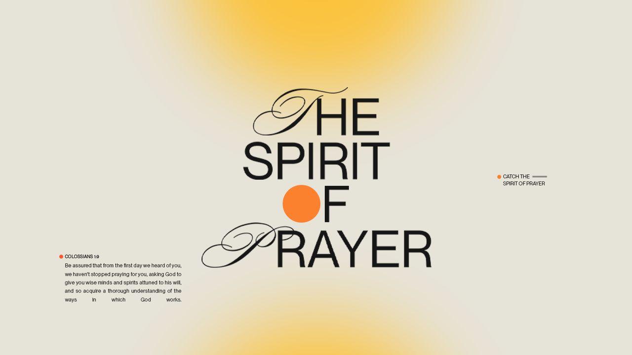 The Spirit of Prayer