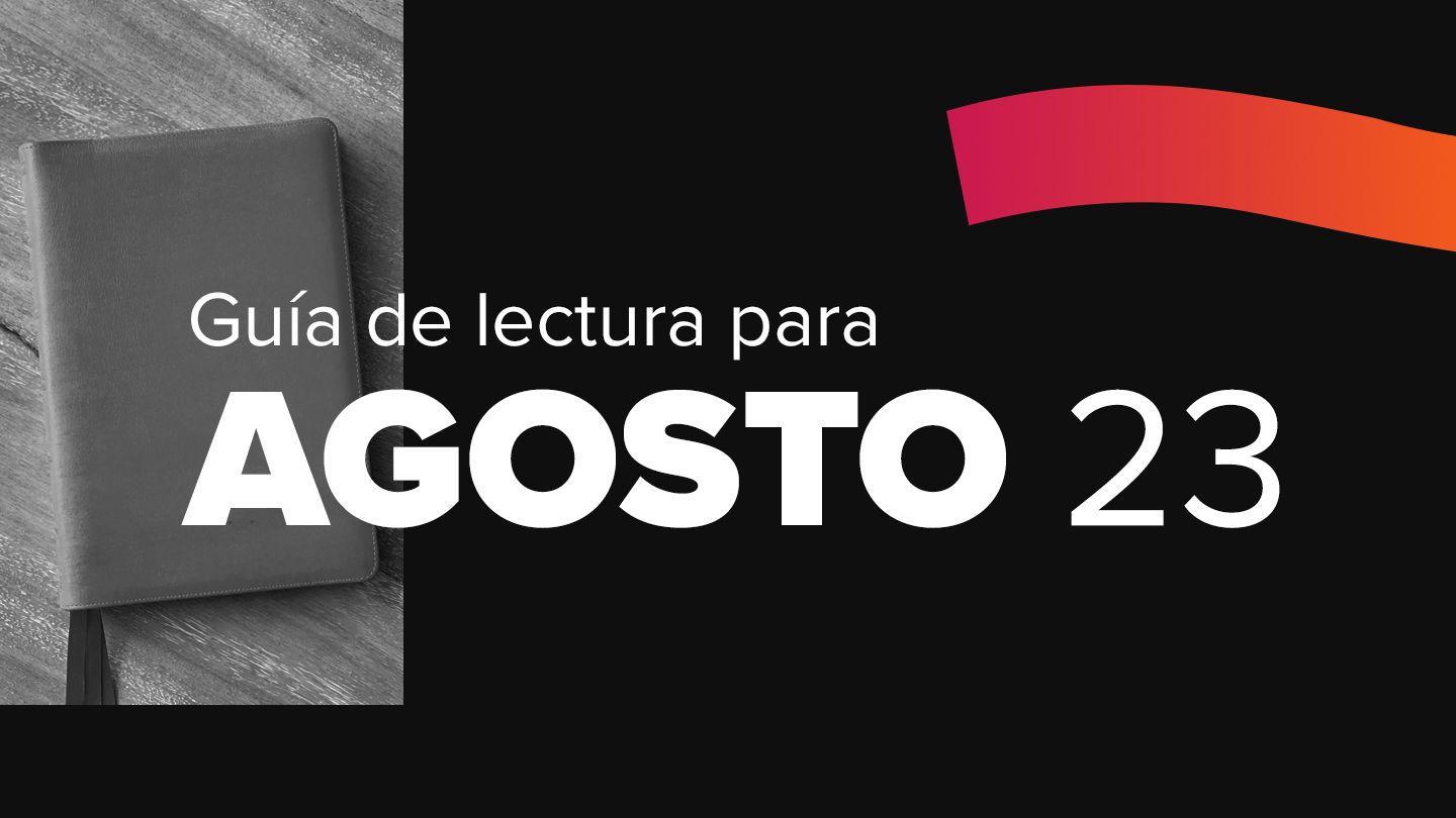 Guía de lectura para Agosto 2023 Proverbios 31:15 Nueva Versión Internacional - Español