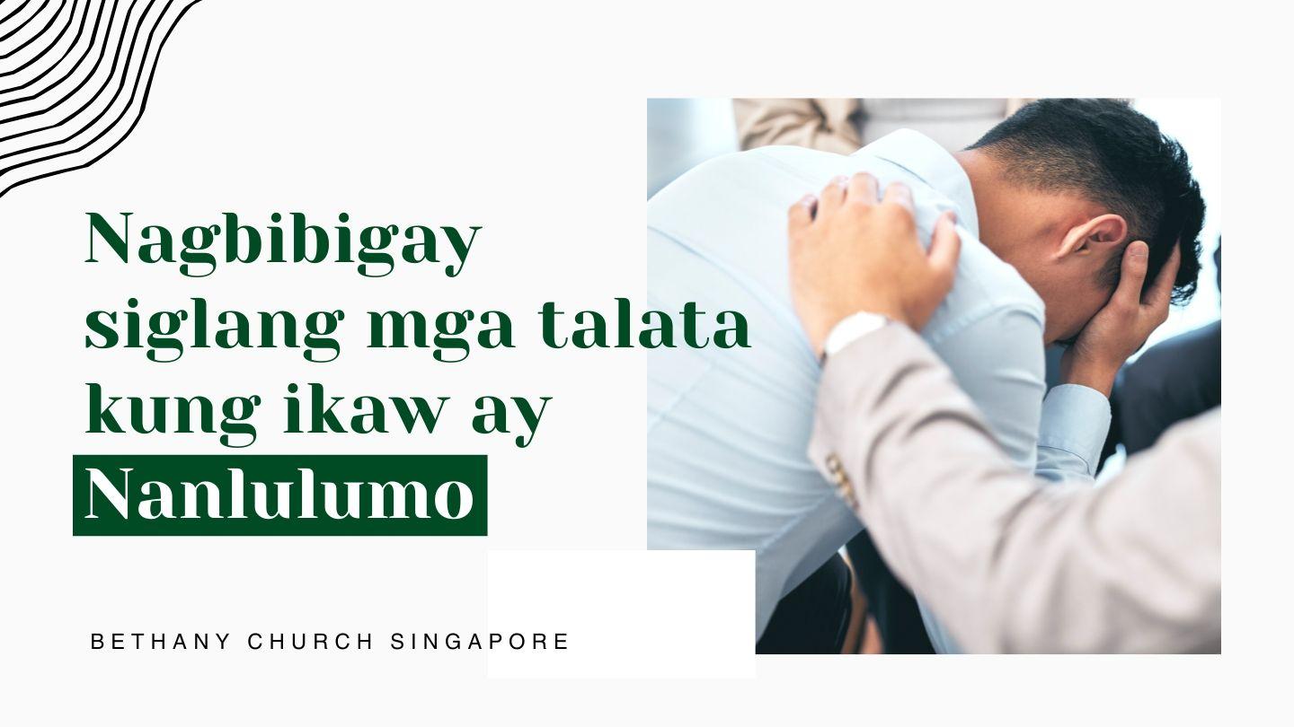 NAGBIBIGAY SIGLANG MGA TALATA KUNG IKAW AY NANLULUMO 1 Pedro 4:12-14 Magandang Balita Bible (Revised)