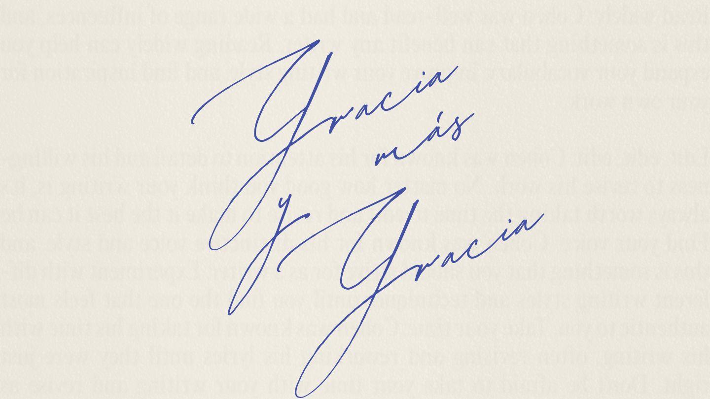Gracia y más Gracia S. Mateo 10:8 Biblia Reina Valera 1960