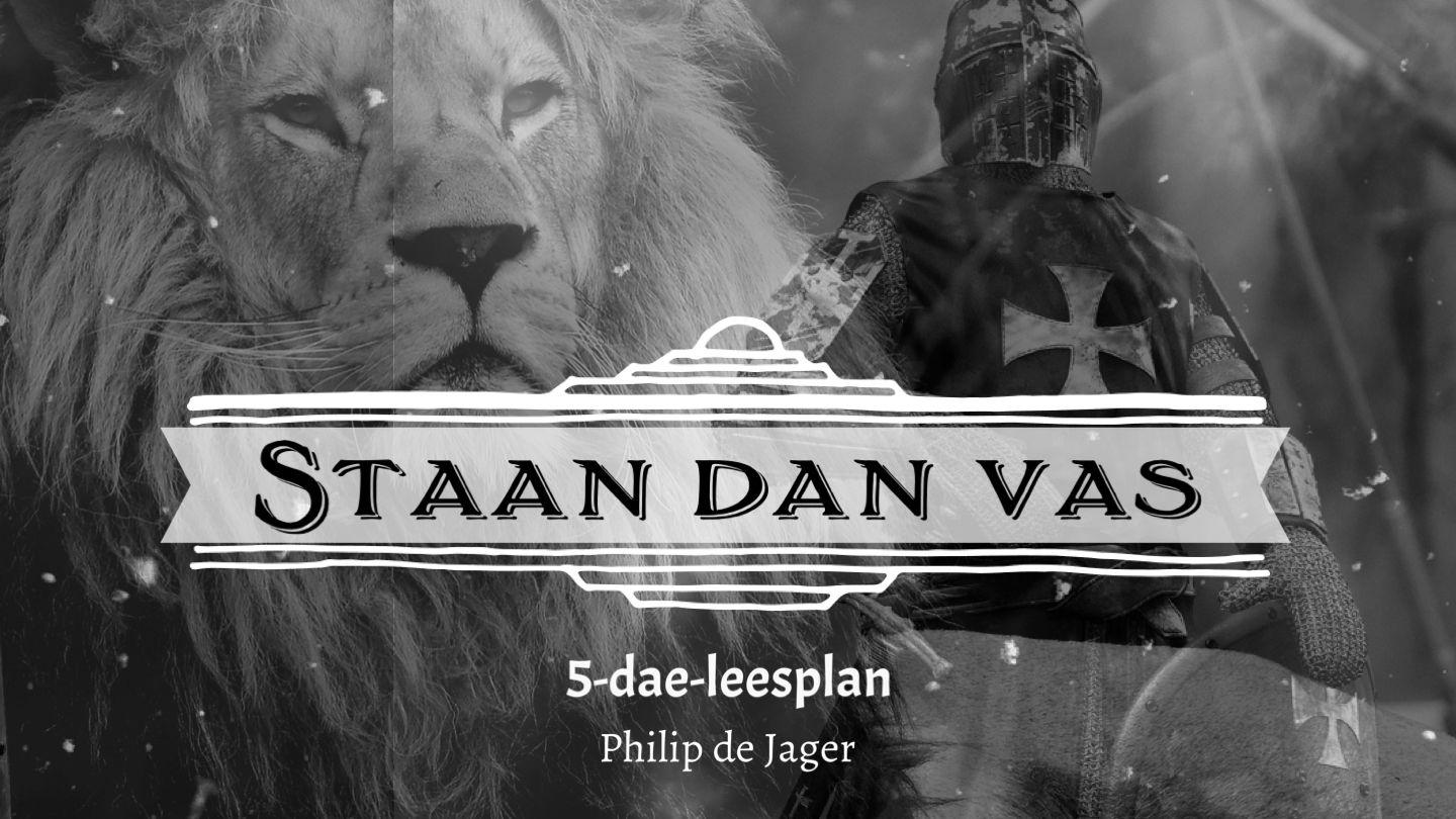 Staan dan vas