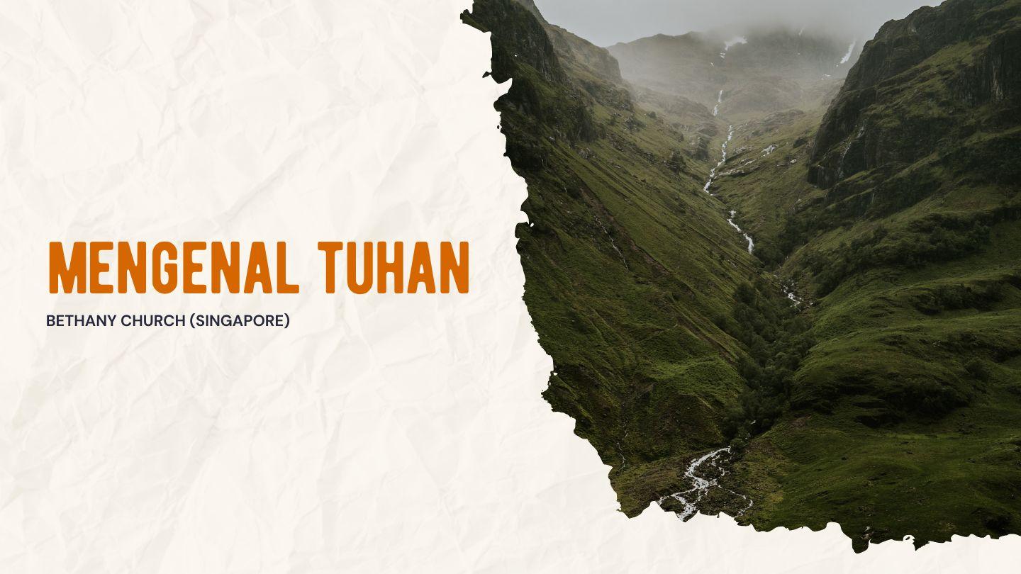 MENGENAL TUHAN Yesaya 59:2 Alkitab Terjemahan Baru
